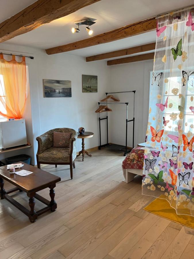 Chambre Papillon Avec Acces Terasse ลาเนอเวอวีลล์ ภายนอก รูปภาพ